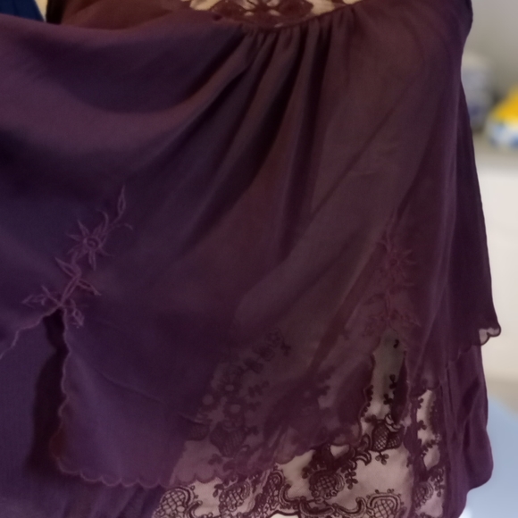 Free People swing lace purple camisole - Picture 7 of 8